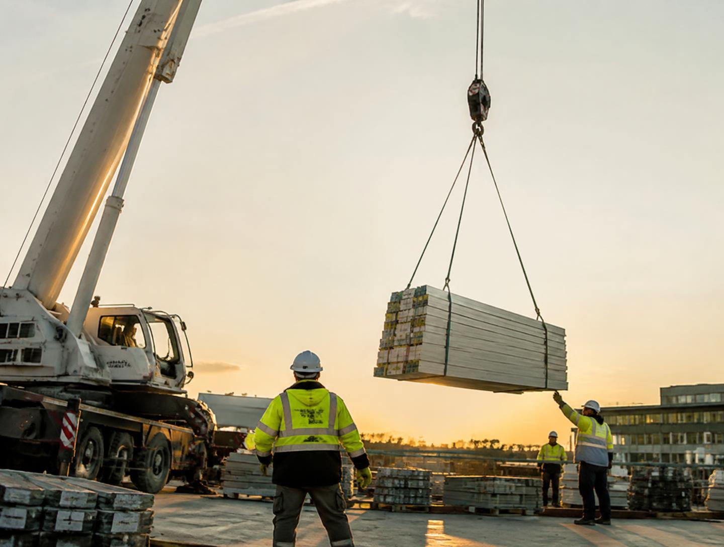 Crane Services — heavy construction work by Soundside Crane